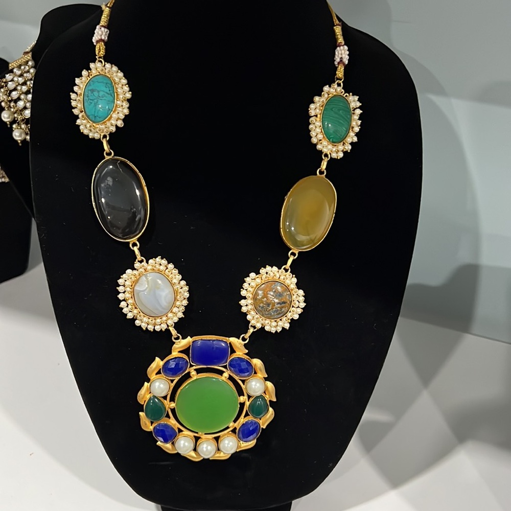 stone necklace